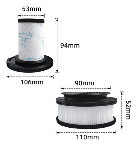 . For Aspiradora Rowenta Zr00907/908 Rh98xx/99xx Hepa Filt