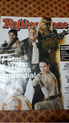 Revista. Rollingstone. Star Wars. Enero 2016