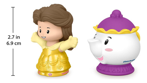 Figuras Fisher-price Little People: Bella Y Sra. Potts