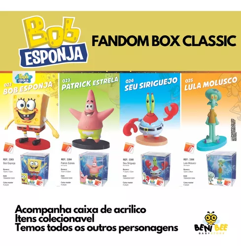 Caixa Acrílica Bob Esponja