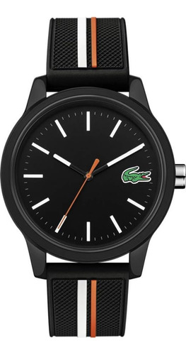 Reloj Lacoste 2011071 Silicona Color Negro Multicolor Hombre