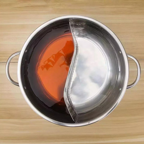A Olla Caliente Con Separador, Cocina, Sartén