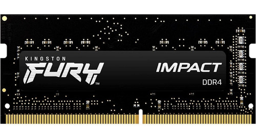 Memoria Ram Kingston Fury Impact 8gb 3200mhz Ddr4 Sodimm