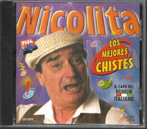 Nicolita Album Ilcapo Del Humor Italiano Chistes Cd Nuevo 