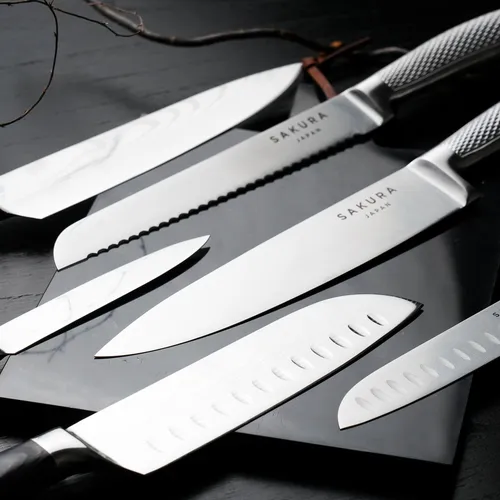 Cuchillo T-bone Para Pan Sakura Japones Acero Inoxidable