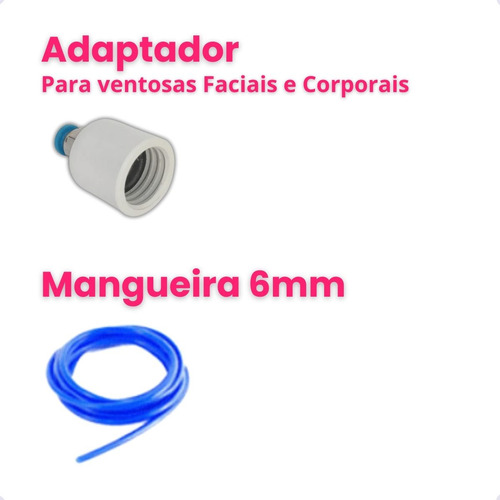 Aparelho Vacuoterapia Endermo Peeling Diamante Kit Pump Up 127/220V