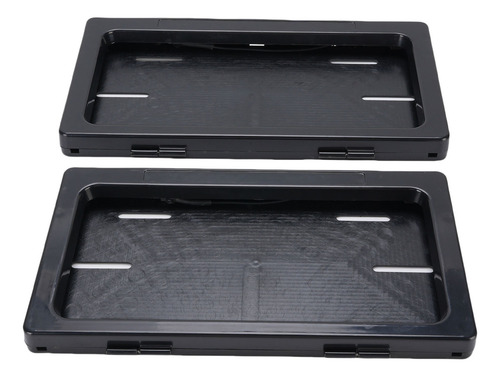 Funda Abatible For Matrícula De Coche, 2 Unidades, Oculta,