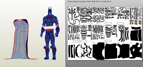 Planos Figura Batman Arkham Assylum - Guasón Playstation
