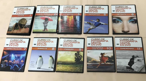 19 Dvds Para Aprender Fotografía Digital