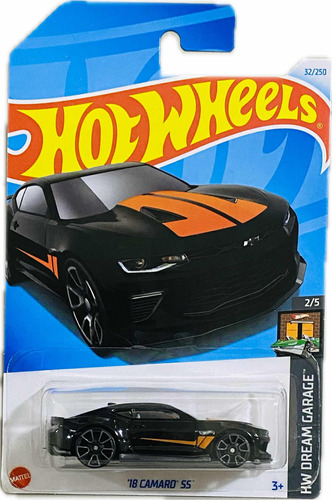 Hot Wheels 18 Camaro Ss Color Negro Dream Garage 2/5 | 2024