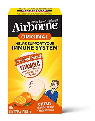 Airborne Píldoras De Vitamina C, 1, 1