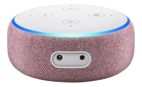 Imagen 3 de 3 de Amazon Echo Dot 3rd Gen con asistente virtual Alexa plum 110V/240V
