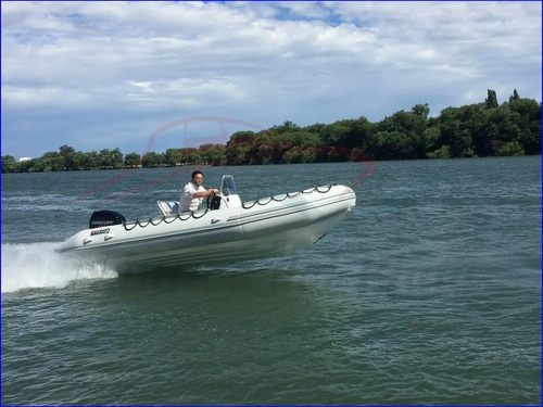Imagen 6 de 15 de Semirrigido Viking 490 Victory Con Mercury 60hp Elpt 4t