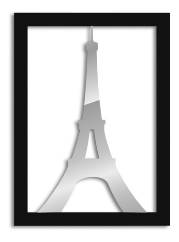 Quadro Torre Eiffel Em Acrílico 40x30 Sala Quarto