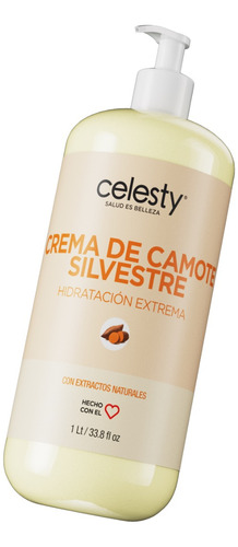 Crema De Camote Silvestre 1l Celesty® Equilibrio Hormonas