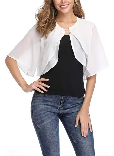 Letuwj - Chal de gasa para mujer, Rojo, Talla única