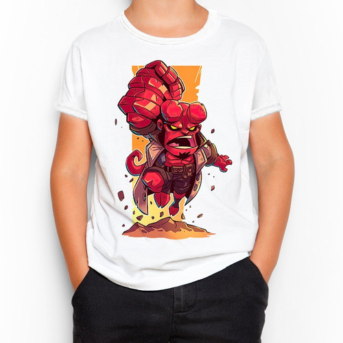 Remera Niño Niña Unisex - Robocop - John Wick - Hellboy.