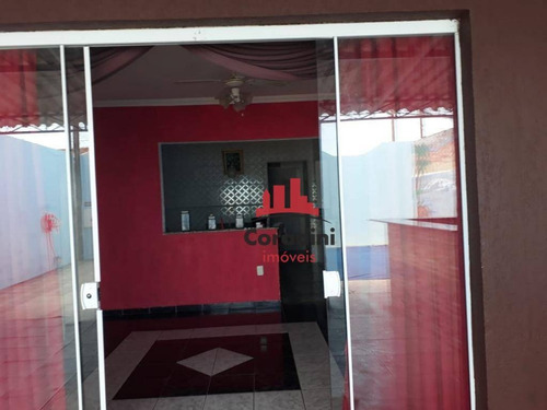 Imagem 6 de 13 de Casa Com 3 Dormitórios À Venda, 90 M² Por R$ 350.000,00 - Parque Itália (nova Veneza) - Sumaré/sp - Ca2188