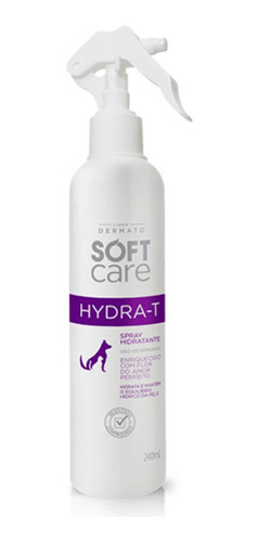 Hydra T Spray Hidratante Soft Care Linha Dermato Pet Society