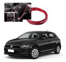Comprar Carro Tuning Fita Friso Decorativo Carro Interior Vermelha