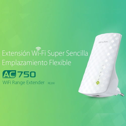 Imagen 6 de 9 de Extensor De Rango Wifi Banda Dual Ac 750mbps, Tp-link Re200