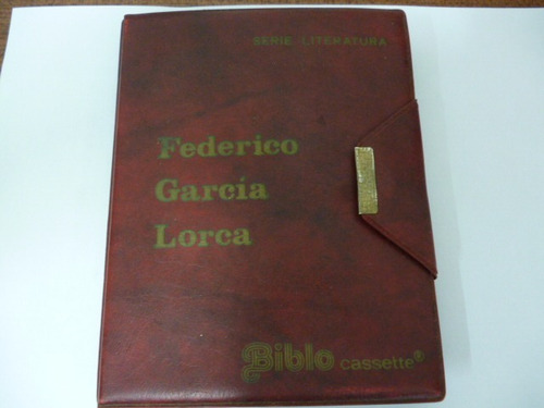 Federico Garcia Lorca Biblo Cassettes Con Estuche + Booklet