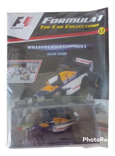 Colección Auto Formula 1 N°17 Williams Fw15c - 1993 Alain Pr