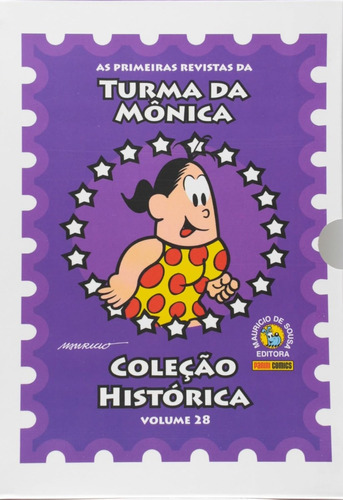 Coleção Histórica Turma Da Mônica 28 Box C/ 5 Revistas. Novo