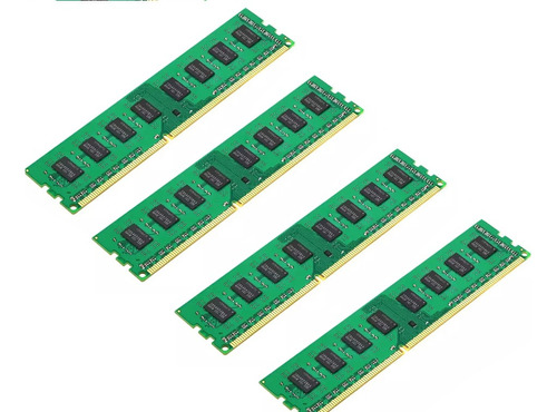 4 Memorias Ram Ddr3 32 Gb (4x8gb) 1600 Mhz, , 1,5 V, 12800 