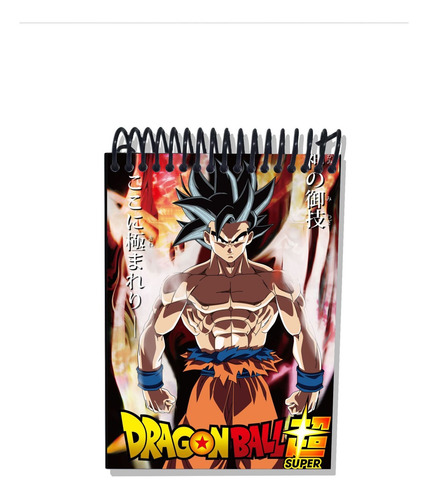 Imagem 1 de 2 de Caderneta Capa Dura Anime Dragon Ball Super Goku