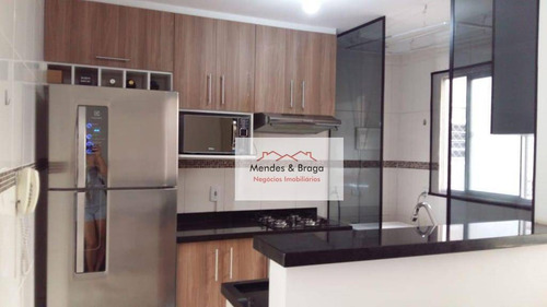 Imagem 1 de 24 de Apartamento À Venda, 50 M² Por R$ 205.000,00 - Água Chata - Guarulhos/sp - Ap2756