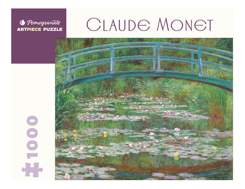 Rompecabeza Claude Monet The Japanese Footbridge 1000 Piezas