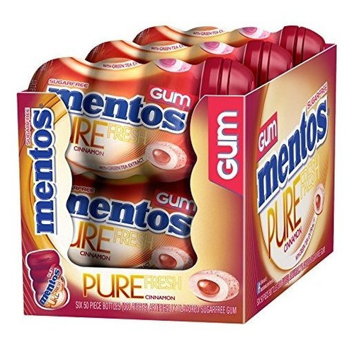 Mentos Pure Fresco Goma De Mascar Sin Azúcar Con Xilitol, Ca