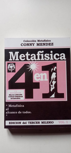Metafísica 4 En 1 Vol 1 Conny Méndez Lacónica Librosur