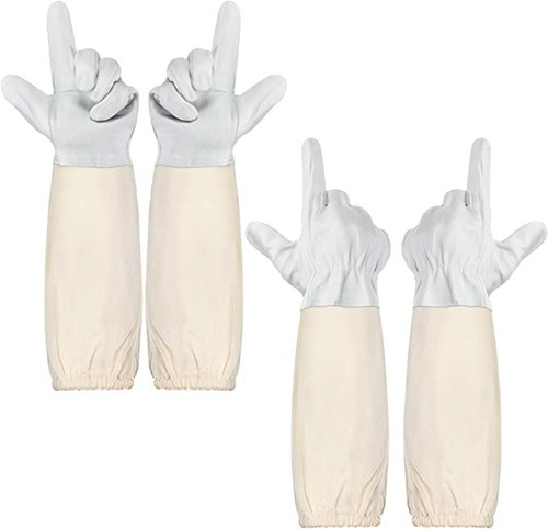 Traje De Apicultor Guantes Herramienta De Apicultura 2 Pzas