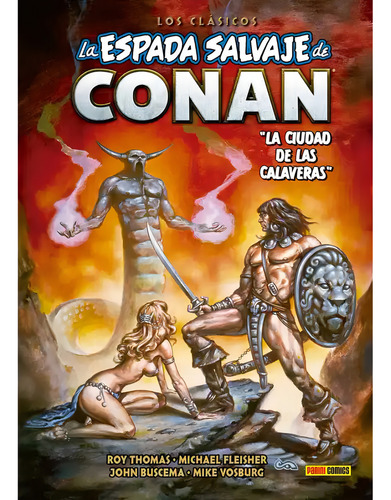 La Espada Salvaje De Conan Los Clásicos Vol.19, De La Espada Salvaje De Conan: Los Clasicos. Editorial Panini, Tapa Blanda En Español, 2024
