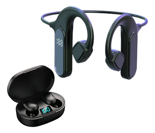 Rahs Bone Conduction - Auriculares Inalámbricos Bluetooth So