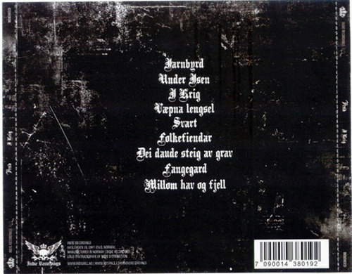 Vreid - I Krig (cd Importado)