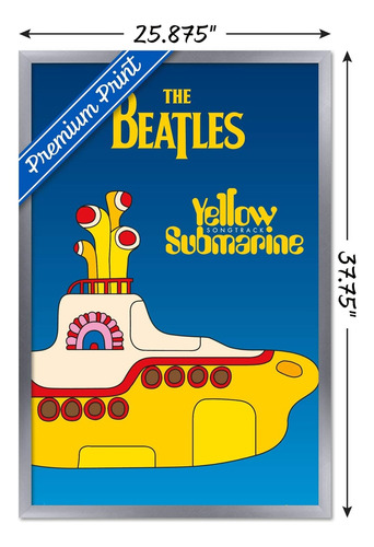 The Beatles-yellow Submarine (24x36) Póster De Pared, ...