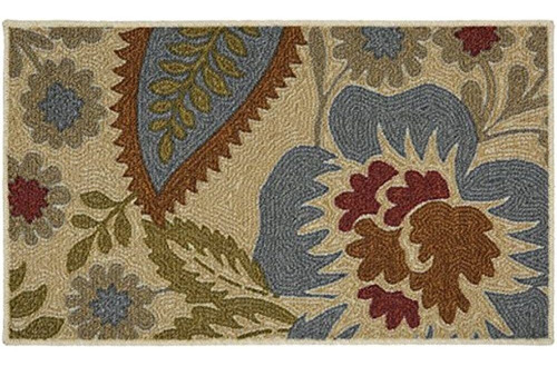 Mohawk Home Soho Crewel Alfombra De Especias Florales, 16x26