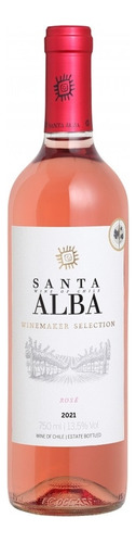 Vinho Chileno Santa Alba Selection Cabernet Rose Seco 750ml
