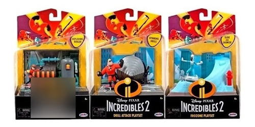 Muñecos Los Increíbles 2 Disney Pixar Juegos Y Juguetes 