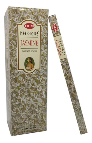 Incenso Natural Hem - Precious Jasmine 8 Varetas