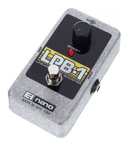 Imagen 2 de 2 de Pedal Booster Electro Harmonix Lpb1