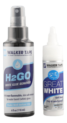 Pegamento Blanco Great White 41ml Removedor H2go Protesis Ca