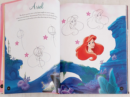 Disney Princess: Cómo Dibujar Princesas (inglés). Importado.