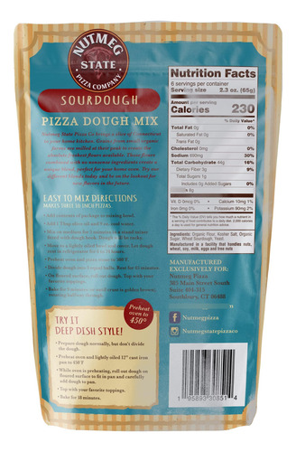 Mezcla De Masa Para Pizza De Masa Madre 3 Costras