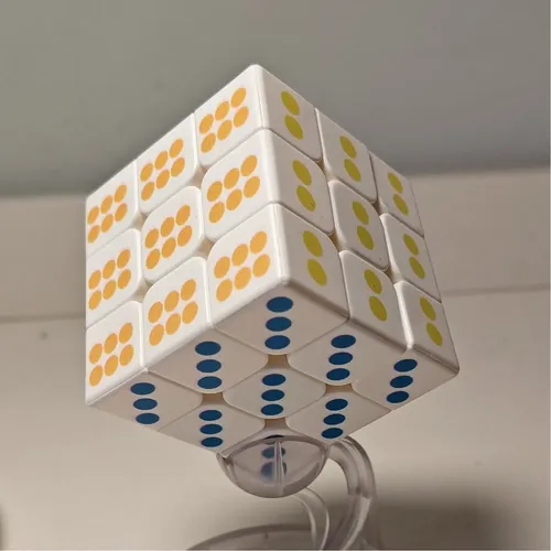 Cubo Mágico 3x3 Zcube Dados Puzzle 56cm Stickerless | Parcelamento