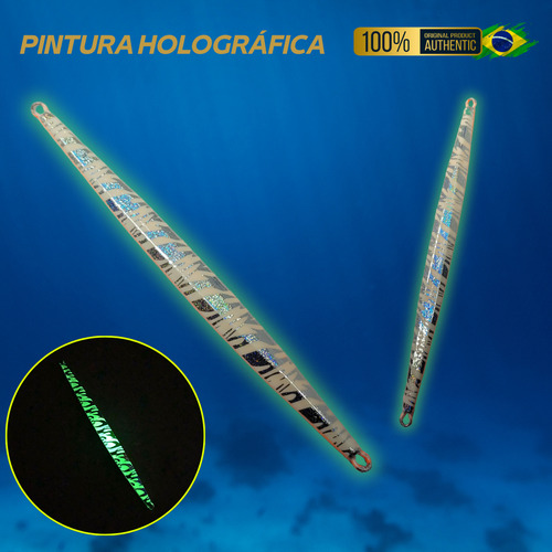 Isca Artificial Slow Speed Jumping Jig Super Glow Jigging