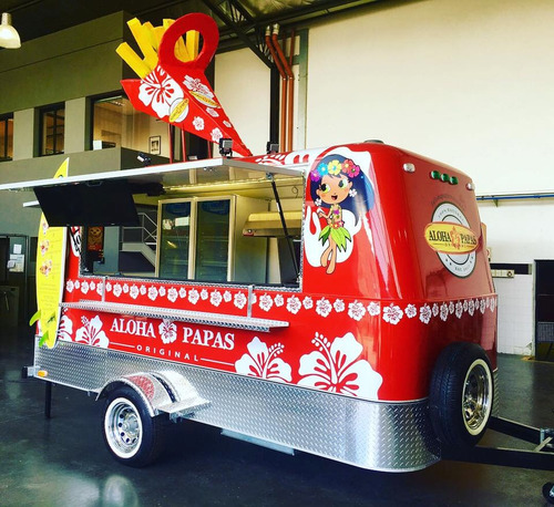 Imagen 2 de 12 de Foodtruck Monterrey 100 L Full Con Freno Completo